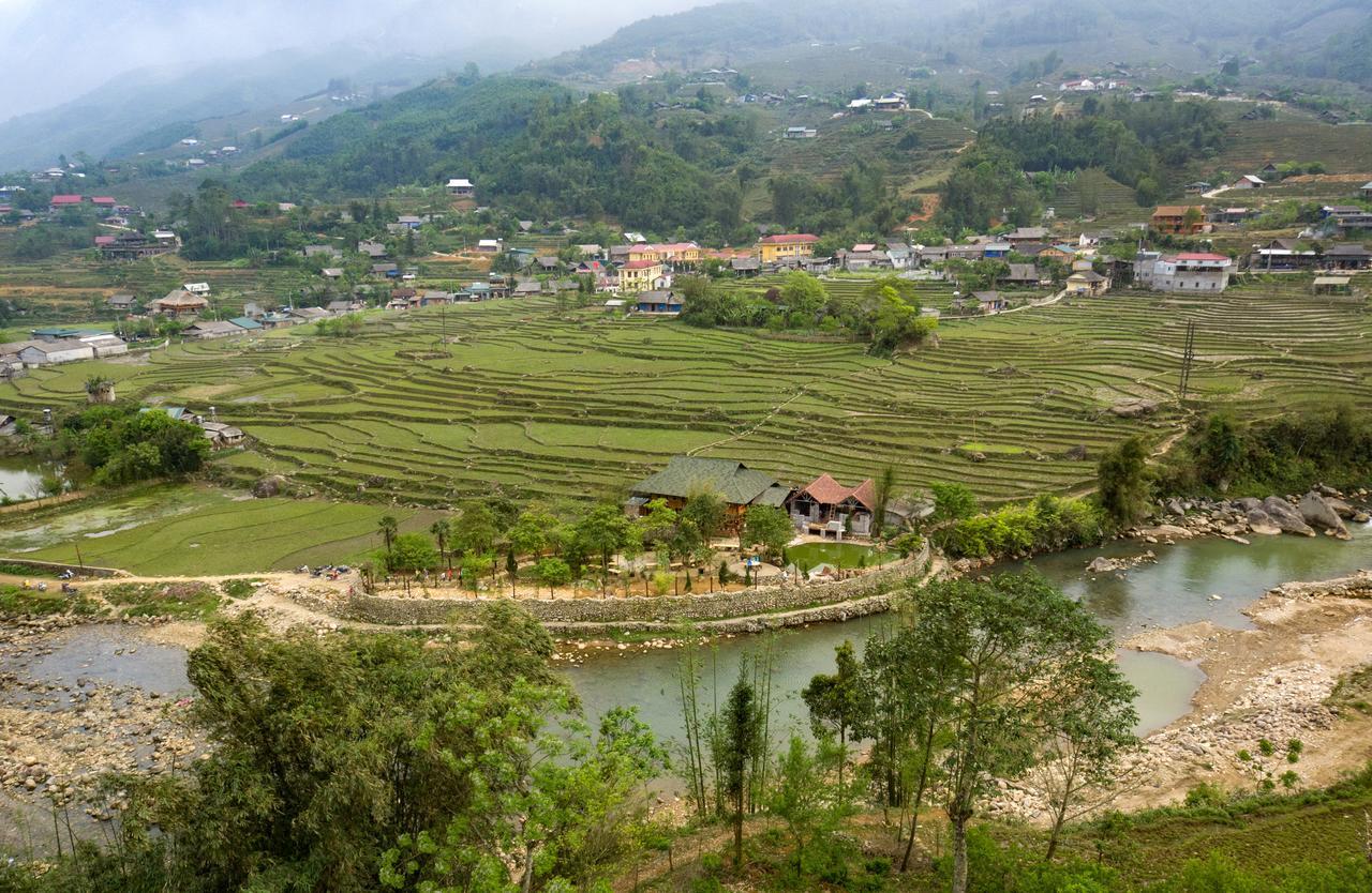 Tavan Riverside Ecolodge Sa Pa Exterior foto