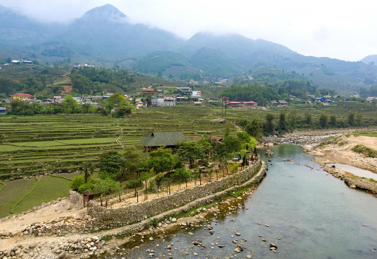 Tavan Riverside Ecolodge Sa Pa Exterior foto